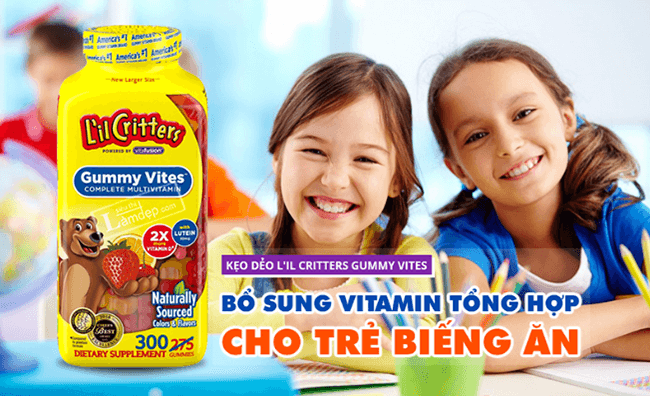 keo deo gummy vites bo sung vitamin lil critters 300 vien anh 0002