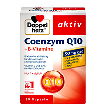 Thuốc Bổ Tim Mạch Doppelherz Coenzym Q10 + B Vitamin Queisser Pharma Đức 30 Viên