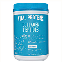 Bột collagen Vital Proteins Collagen Peptides Unflavored của Mỹ Hộp 680g