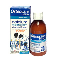 Hỗ trợ xương khớp Canxi dạng nước Osteocare Liquid Original Calcium Anh Quốc 200ml