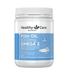 Dầu cá Healthy Care Fish Oil Omega 3 1000mg 400 viên của Úc