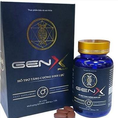 GEN X Plus Viên Uống Tăng Cường Sinh Lý Nam Giới (24 viên)