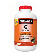 Kirkland Vitamin C 1000mg 500 Viên của Mỹ - Viên uống bổ sung vitamin C