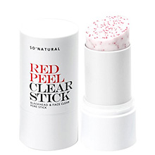 Thanh Lăn Trị Mụn Đầu Đen Red Peel Clear Stick So'Natural Hàn Quốc 23g
