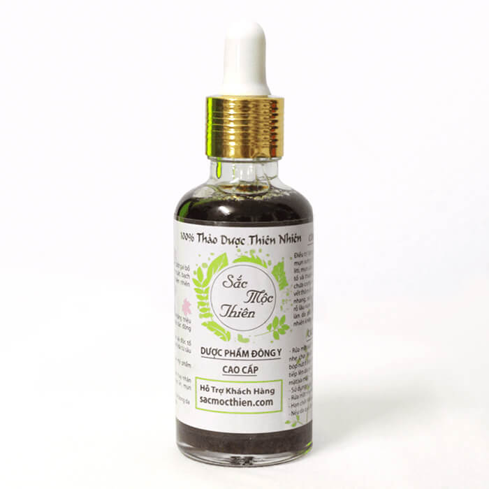 Serum thảo dược tái tạo da Sắc Mộc Thiên trị mụn 50ml