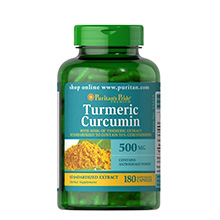 Tinh dầu nghệ Turmeric Curcumin 500 mg Puritan’s Pride của Mỹ