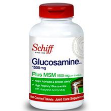 Viên bổ khớp Schiff Glucosamine 1500mg Plus MSM 150 viên Mỹ