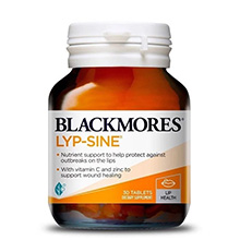 Viên uống Blackmores Lyp - Sine 30 viên - chống nhiễm trùng