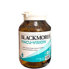 Blackmores Macu Vision - Viên uống bổ mắt của Úc 125 v