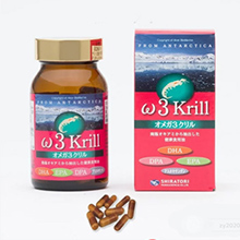 Viên uống bổ sung dầu cá nhuyễn thể Omega 3 Krill Shiratori 80 viên Nhật Bản