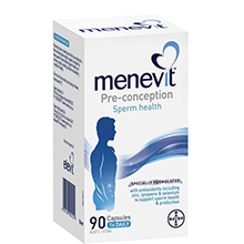 Viên uống bổ sung vitamin và khoáng chất nho nam giới Menevit Của Úc 90 viên