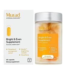 Viên uống chống nắng, trắng da Murad Bright & Even Supplement Mỹ 60 viên