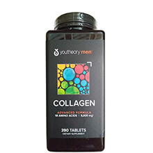 Viên Uống Collagen Youtheory Men's Type 1, 2 & 3 Mỹ 390 Viên Cho Nam