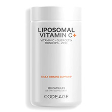 Viên Uống Hỗ Trợ Bổ Sung Vitamins Liposomal Vitamin C Plus CodeAge Của Mỹ 180 viên
