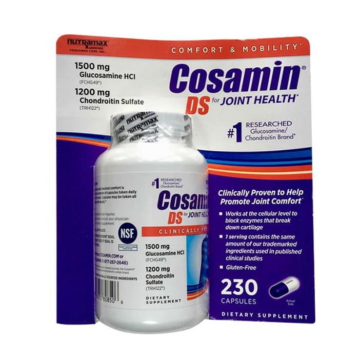 Viên Uống Hỗ Trợ Xương Khớp Cosamin DS For Joint Health Mỹ, 230 viên