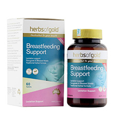 Viên Uống Lợi Sữa Herbs Of Gold Breastfeeding Support Của Úc 60 Viên