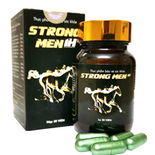 Viên uống Strongmen 1h giúp tăng sinh lý phái mạnh (combo 2 hộp x 30 viên/hộp)